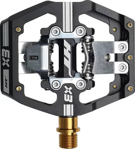 HT Pedales de Clic DH-Enduro X3T - negro | 90 mm | 85 mm