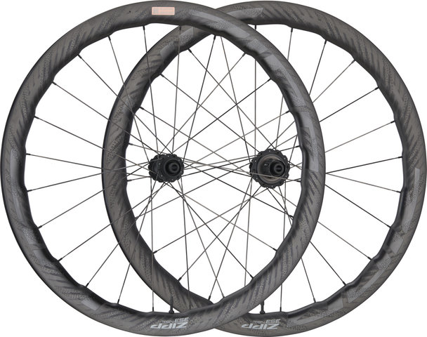 Zipp Set de Roues en Carbone 353 NSW Tubeless Disc Center Lock - black/142 mm/100 mm/28"/Shimano Route/100 mm/Shimano Route/100 mm/142 mm