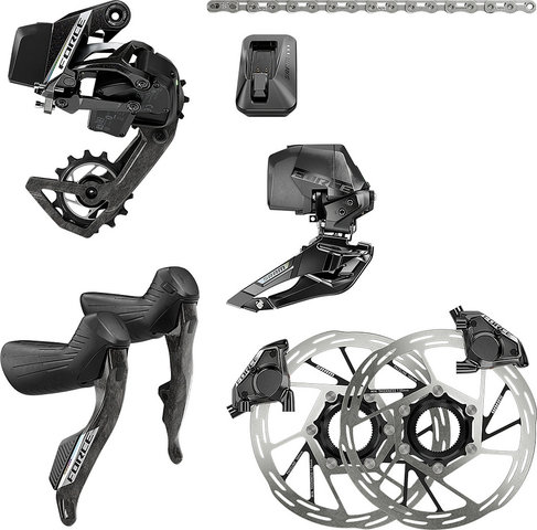 SRAM Kit de Mise à Niveau Force AXS E1 2x - universal | aucun | À braser | 10-36 | sans plateau