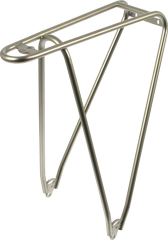 tubus Portaequipajes de acero inoxidable Fly Classic - plata