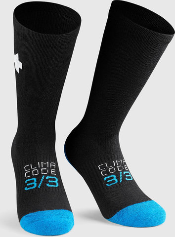 ASSOS Ultraz Winter P1 Socken - black series | 43 - 46