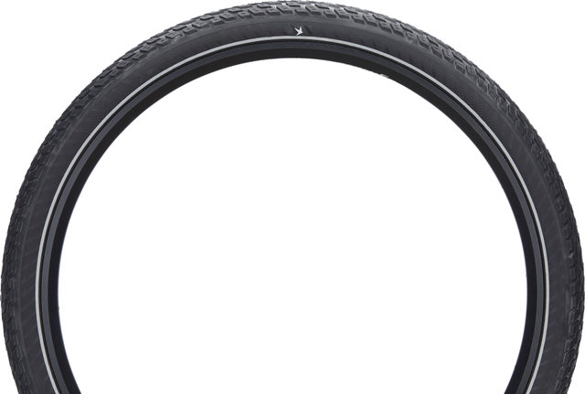 Schwalbe Cubierta de Alambre Marathon Mondial ADDIX RaceGuard 28" - negro-reflejante/57 mm/2.25 /28 /57-622