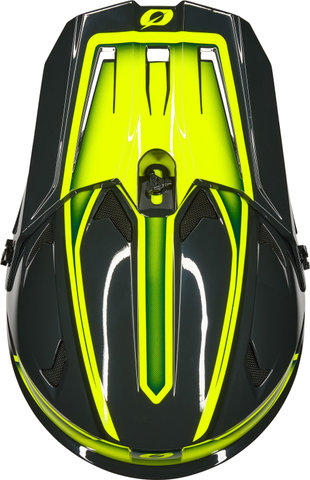 O'NEAL Sonus Full-Face Helmet - slick-gray-neon yellow | 57 - 58 cm