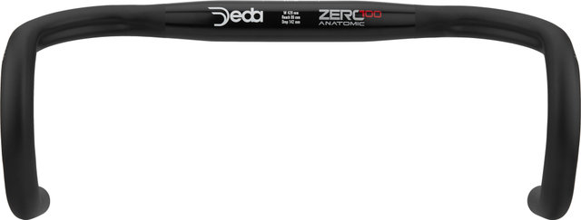 DEDA Manillar Zero100 Anatomic - negro mate/420 