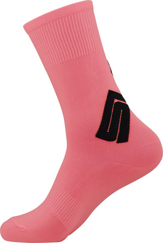 Supacaz Chaussettes SupaSocks Twisted - neon pink/44 - 47
