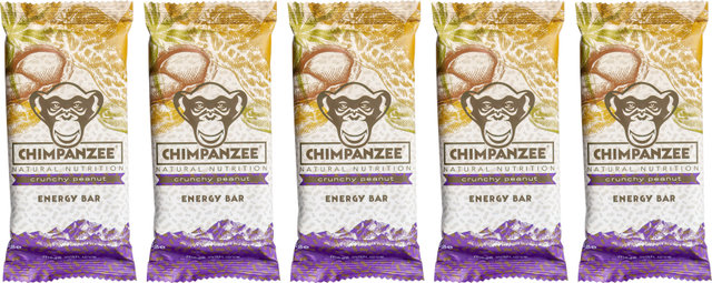 Chimpanzee Energy Bar - 5 Pack - crunchy peanut/275 g