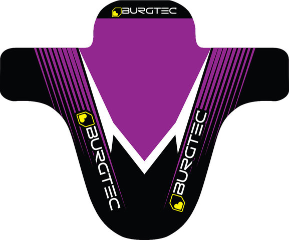 Burgtec Guardabarros de Moto - purple-black
