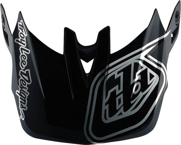 Troy Lee Designs D4 Polyacrylite Fullface Helm - shadow black/57 - 58 cm