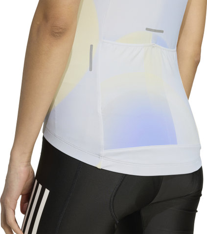 adidas Cycling Essentials 3-Stripes Light In Motion S/S Women's Shirt - halo blue | XL