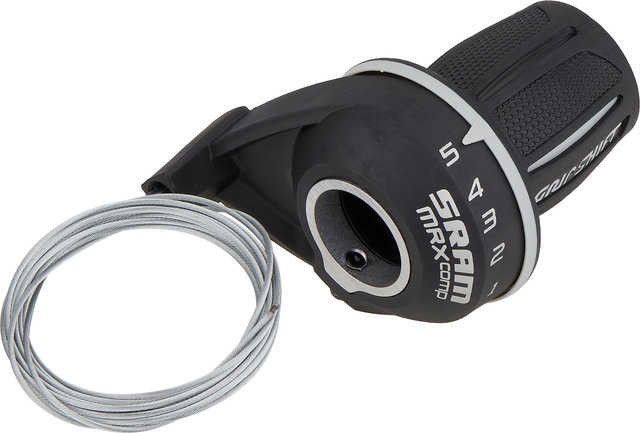 SRAM Puño de cambios giratorio MRX Comp Twister de 5 velocidades - black/5 velocidades