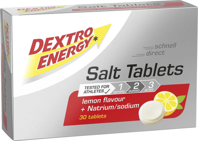 Dextro Energy Salt Tablets Kautabletten - 30 Stück - lemon