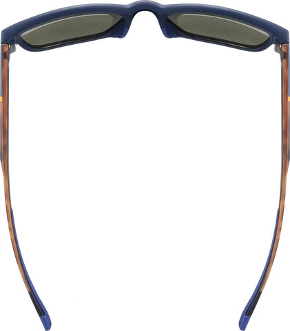 uvex Lunettes de Sport LGL 42 - blue mat-havanna/litemirror silver
