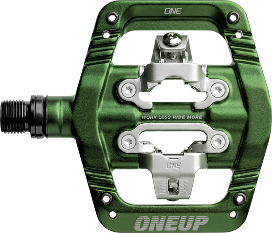OneUp Components Pédales à clip - dark green