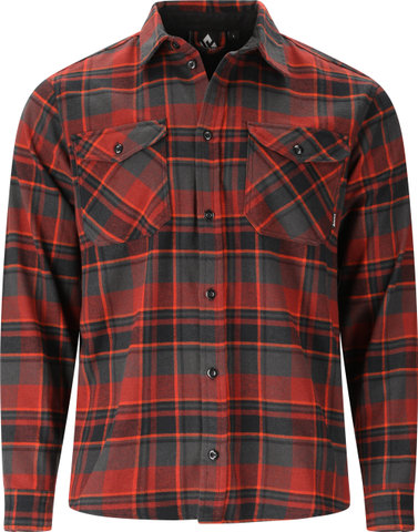 Whistler Bargo L/S Men's Flannel Shirt - madder brown | M