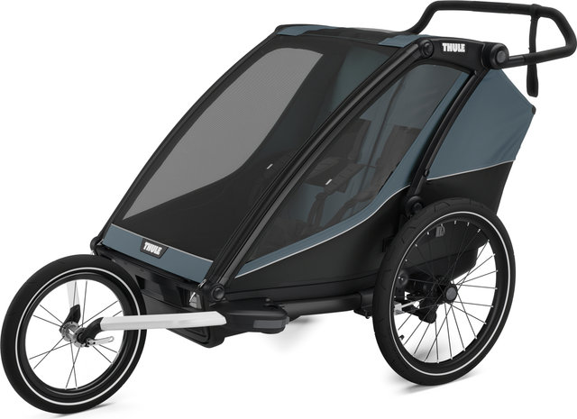 Thule Chariot Cab 2 Kinderanhänger - dark slate
