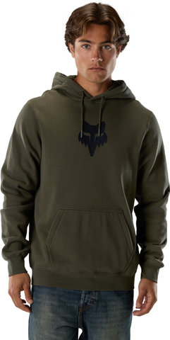 Fox Head Sweat à capuche - olive green | S