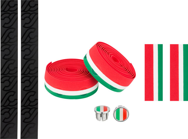 Cinelli Flag Handlebar Tape - green-white-red