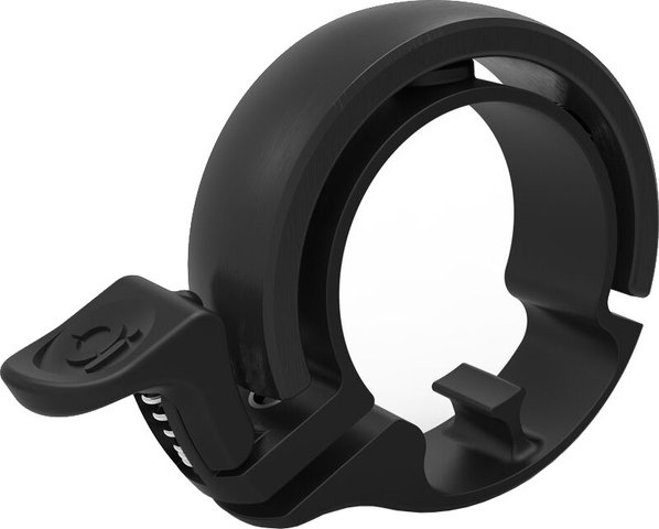Knog Oi Fahrradklingel Limited Edition - black-matte black/large Knog Oi Fahrradklingel Limited Edition - black-matte black/large