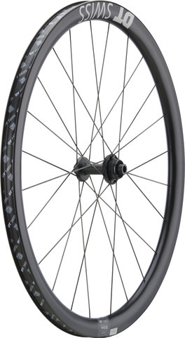 DT Swiss Set de Roues en Carbone ERC 1400 DICUT 35 Disc Center Lock 27,5" - noir/Shimano Route/142 mm/100 mm/27,5" (650B)/100 mm/Shimano Route/100 mm/142 mm/Non Boost/Non Boost