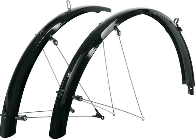 SKS Set de guardabarros RD+RT Bluemels Basic - negro-brillante | 53 mm / 26"