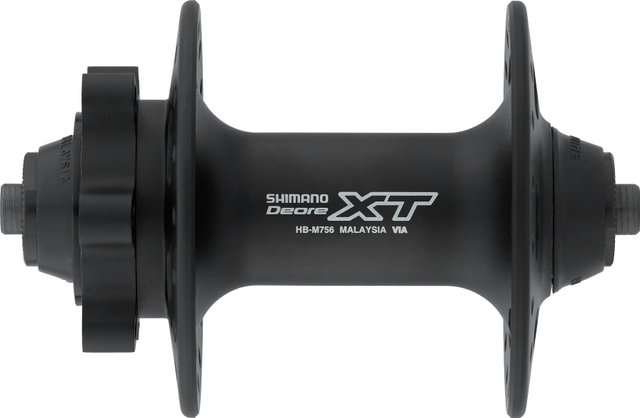 Shimano XT VR-Nabe HB-M756 Disc 6-Loch für Schnellspannachse - schwarz/36 Loch