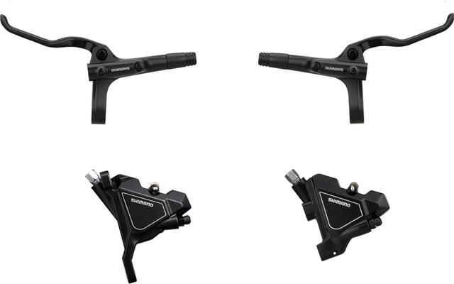 Shimano BR-UR300 + BL-MT200 Disc Brake Set - black | Set | left/right (side-specific)