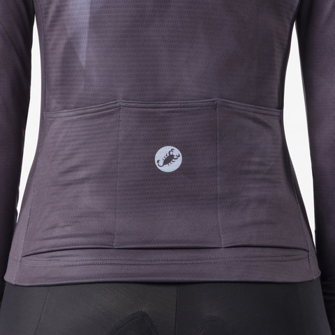 Castelli Prismatic Thermal L/S Women's Jersey - smoky gray | XS