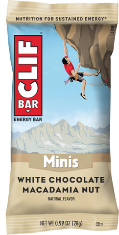 CLIF Bar Mini Energieriegel - 10 Stück - white chocolate macadamia