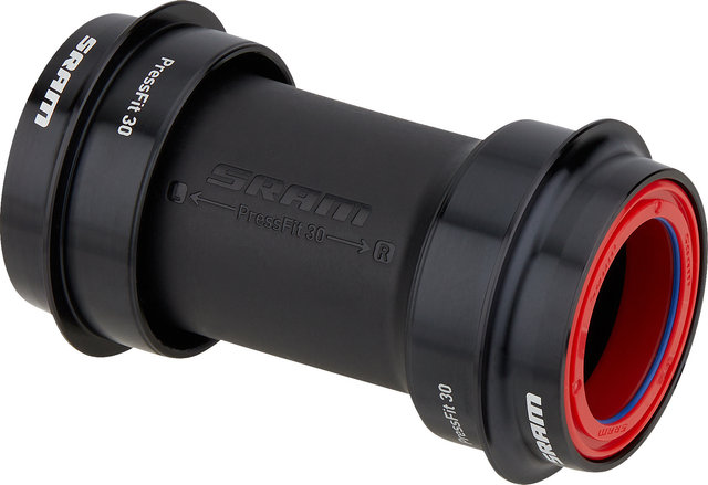 SRAM DUB PF30 Ceramic 68/73 mm Road Wide Innenlager - black/Press Fit PF30