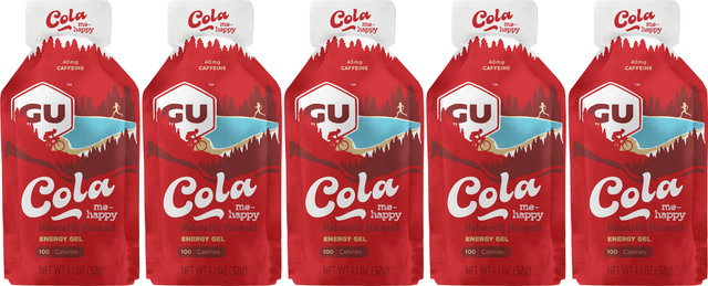 GU Energy Labs Energy Gel - 5 unidad - cola me happy