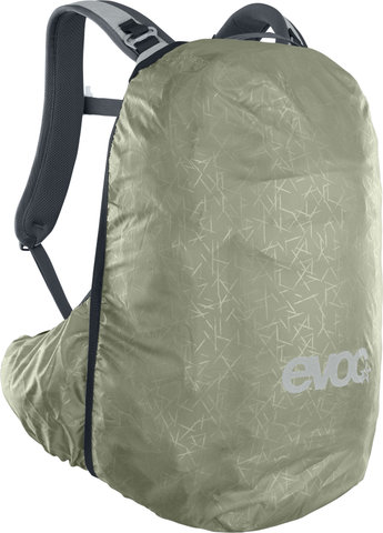 EVOC Mochila con Protector Trail Pro 26 - stone-carbon grey/26 