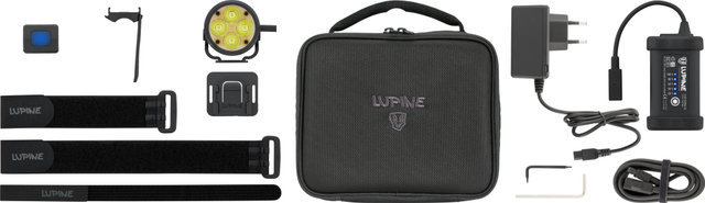 Lupine Luz de casco Wilma R 7 SC LED - negro/3600