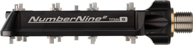 Syntace NumberNine2 Titan Plattformpedale - raceblack/S