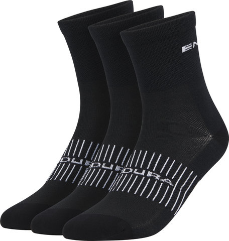 Endura Calcetines Coolmax Race paquete de 3 pares - black/42/42.5 - 47