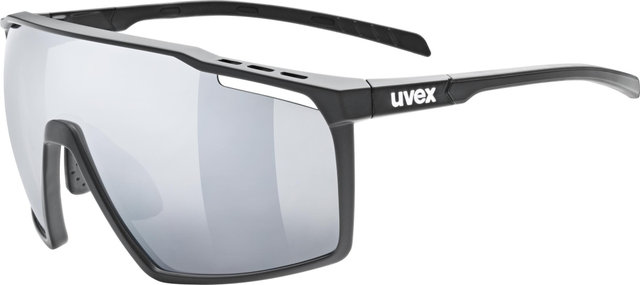 uvex Gafas deportivas mtn perform - black mate/mirror silver