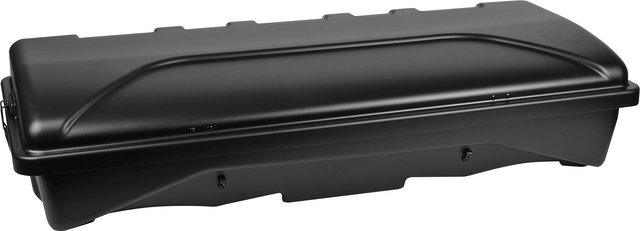 Eufab Caja de transporte para portabicicletas 350 L - negro-negro