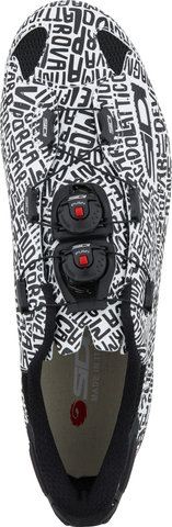 Sidi Shot 2 DZero Rennrad Schuhe - black-white/43
