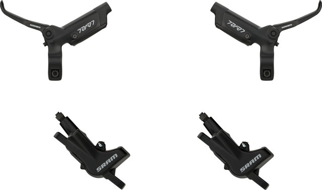 SRAM Set de frenos de disco Level d+t - black/Set/left/right (side-specific)