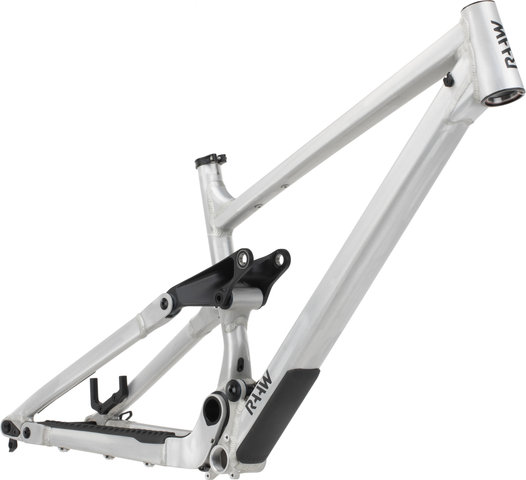 RAAW Mountain Bikes Jibb 29" Rahmenkit mit Essentials Kit - raw matt/135 mm/M/12 mm Steckachse