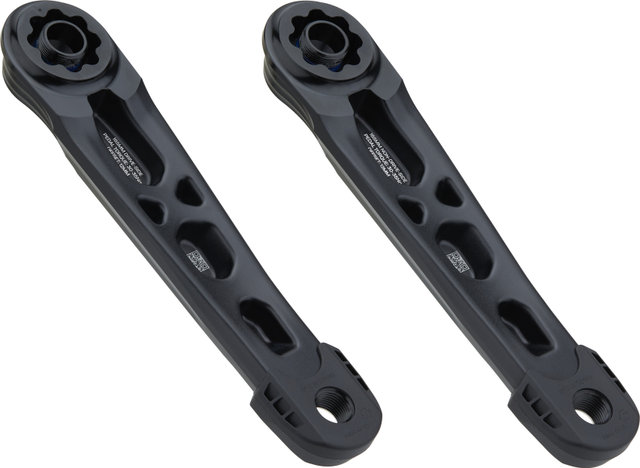 e*thirteen Helix Race espec E-Bike Kurbelarme für SRAM DUB Powertrain - black/165,0 mm/ohne Kettenblatt