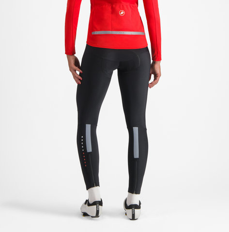 Castelli Culotte térmica con tirantes Sorpasso RoS para damas - black silver reflex | M