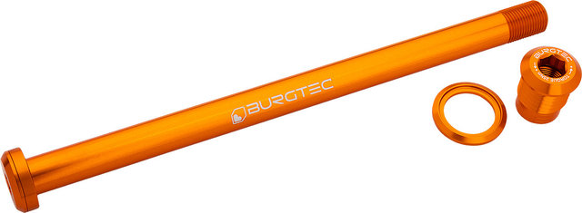 Burgtec Eje pasante para rueda trasera Pivot Trail/Enduro/Downhill - iron bro orange/157 mm