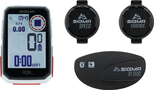 Sigma ROX 4.0 Bike Computer Sensor Set - white