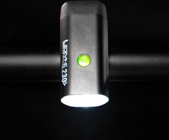 Lezyne Hecto 230+ Frontlicht mit StVZO-Zulassung - schwarz | 230