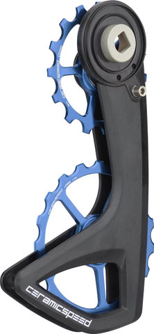 CeramicSpeed Sistema de engranajes OSPW RS 5-Spoke para SRAM RED AXS / Force AXS - blue/15 dientes (rueda guía), 19 dientes (rueda tensora)