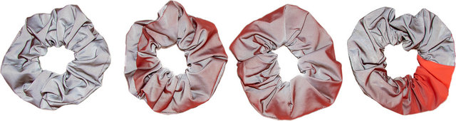 GOFLUO Scrunchie Haargummi - coral reflective