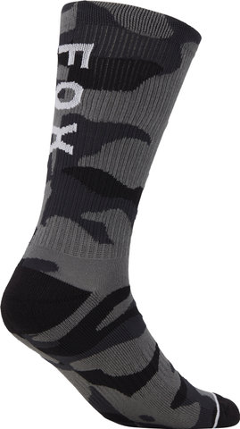 Fox Head Chaussettes Fox Camo Crew - black camouflage/43 - 47