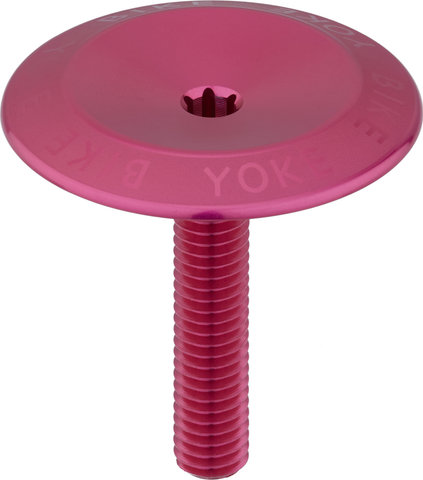 BikeYoke Capuchon de Jeu de Direction Topper - rose