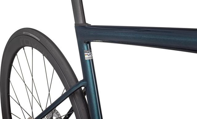 Specialized Tarmac SL8 Expert Ultegra Di2 Carbon Road Bike - gloss deep lake metallic-green pearl over seafoam/28"/44 mm/M/172,5 mm