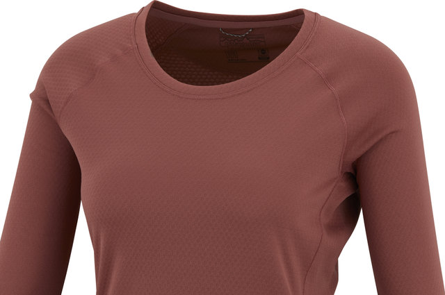 Patagonia Camiseta interior para damas Capilene Midweight Crew Baselayer L/S - rosehip/XL